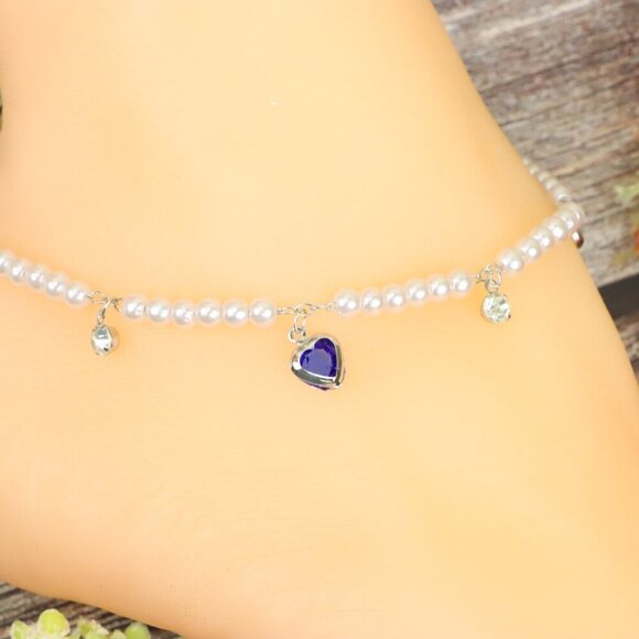 "Elegant Handmade Anklet – Delicate Jewelry for Women, MAR091430 - Picture 7 of 10